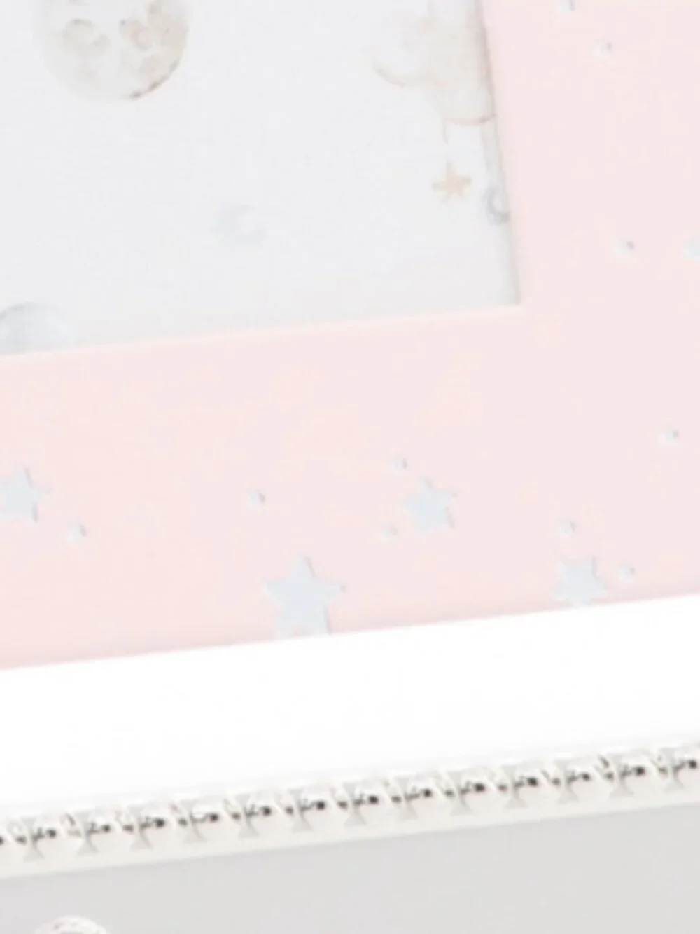 NWT Wallace 3 X 3 Baby Pink Star Nickel-plate Frame